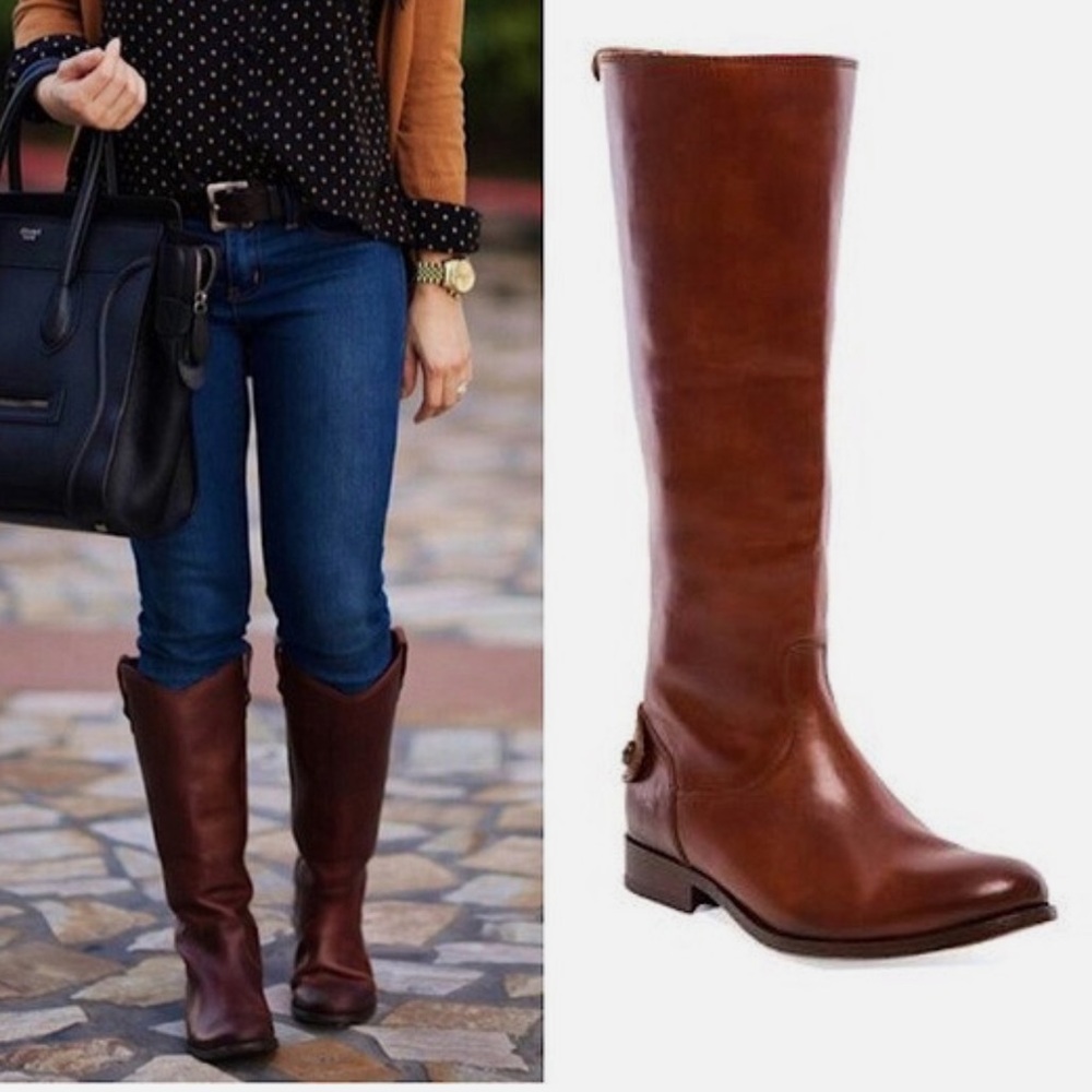 Brand New Brown, Leather FRYE Boots-9